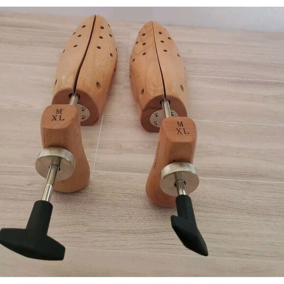 FootFitter Professional Shoe Stretcher Pair Mens M/Xl Plugs For Holes Not Includ - Picture 11 of 13